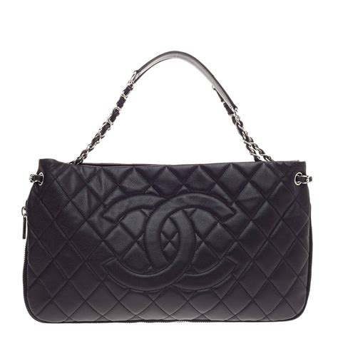 chanel caviar quilted ghw timeless cc|Chanel Caviar Quilted Grand Timeless Tote GTT Beige GHW.